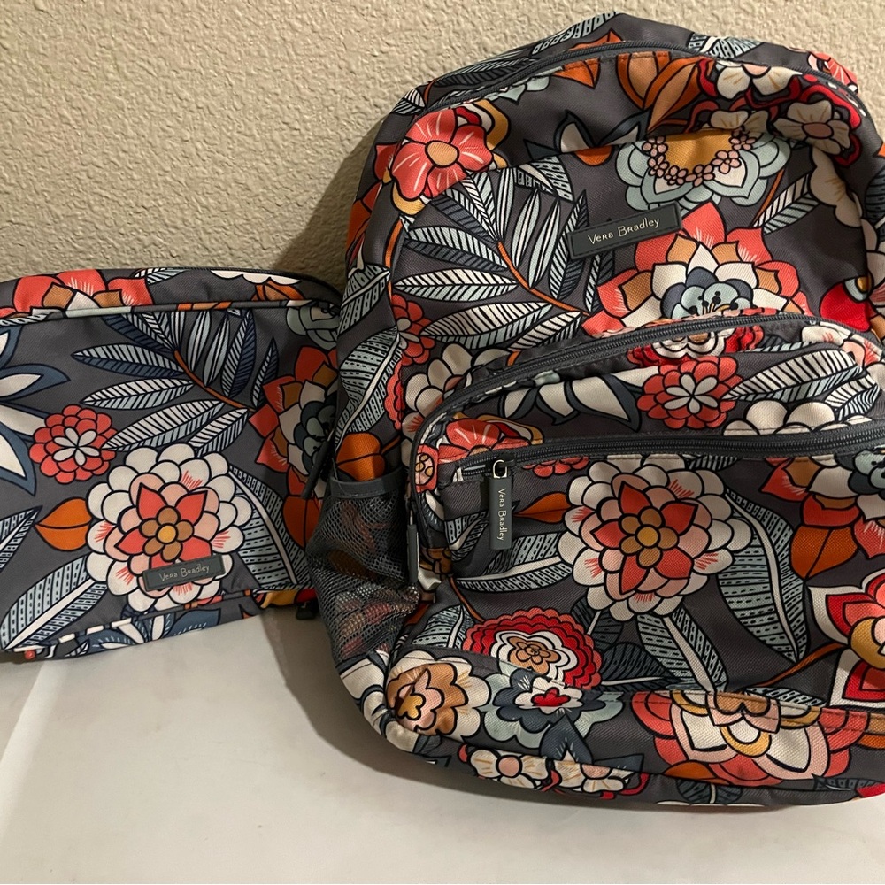 Vera Bradley Floral Backpack